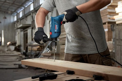 Perceuse à percussion Bosch bleue GSB 600 | en boîte - 06011a0320