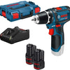 Perceuse sans fil Bosch gsr12v-15 2.0ah