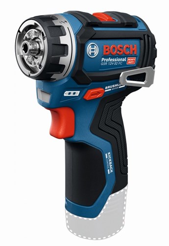 Perceuse-visseuse sans fil professionnelle Bosch blue gsr 12v-32 fc - flexiclick | sans piles ni chargeur - 06019n7100