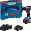 Bosch perceuse-visseuse sans fil bleue gsr 18v-65 | 18v | y compris chargeur rapide gal 18v-40 2x batterie gba 5.0ah - 06019n3203
