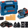 Ponceuse professionnelle à batterie Bosch blue gss 18v-10 5.0ah en l-boxx - 06019d0201