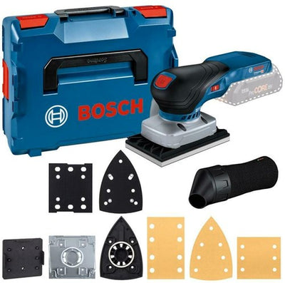 Bosch bleu gss 18v-13 | ponceuse orbitale sans fil | 18v | sans piles ni chargeur | y compris accessoires | en l-boxx - 06019l0101