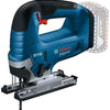 Bosch bleu gst 18v-125 b batterie scie sauteuse | sans batterie ni chargeur | en l-boxx - 06015b3000