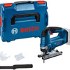 Bosch bleu gst 18v-125 b batterie scie sauteuse | sans batterie ni chargeur | en l-boxx - 06015b3000