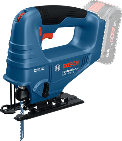 Bosch bleu gst 18v-95 b batterie scie sauteuse | hors batterie et chargeur - 06015b7001