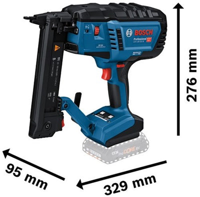 Bosch bleu gth 18v-38 m professionnel | agrafeuse à batterie | excl. batterie et chargeur | en boîte - 0601482500