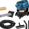 Bosch bleu RTM 55-225 | ponceuse à long cou | 550w | Aspirateur afc 215 mm + gaz 35 l - 0615a5004p
