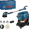 Bosch bleu RTM 55-225 | ponceuse à long cou | 550w | Aspirateur afc 215 mm + gaz 35 l - 0615a5004p