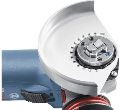 Meuleuse d'angle Bosch bleue gwx 750-125 | x-verrouillage | 125 mm | 750w-06017c9100