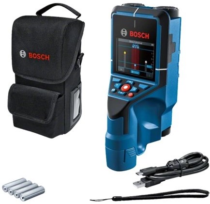 Scanner mural bleu Bosch d-tect 200 c professionnel | détecteur - 0601081600
