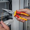 Pince à bec effilé bleue Bosch vde - 1600a02ne3