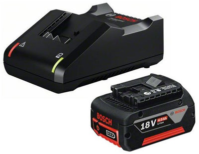 Kit de démarrage Bosch bleu 18v basic avec 1 batterie 18v 4.0ah + chargeur gal 18 v-40 - 1600a01b9y