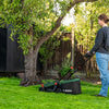 Bosch tondeuse à batterie verte rotak 18v-32 | sans piles ni chargeur | y compris bouchon de paillage - 06008b9p01