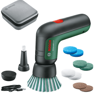Brosse de nettoyage sans fil verte Bosch brosse universelle | ensemble - 06033e0002