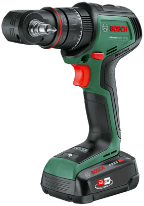 Imp bosch vert advancedact 18v-80 quicksnap | perceuse à percussion sans fil | 82 nm | y compris accessoires | 2x batteries Li-Ion 18 V (2,5 Ah 4,0 Ah) + chargeur | au cas où - 06039e2104