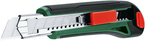 Couteau de loisir vert Bosch - 1600a02w7n