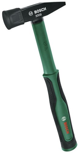 Marteau d'ingénierie vert Bosch avec pare-chocs souple | 300 g - 1600a034gl