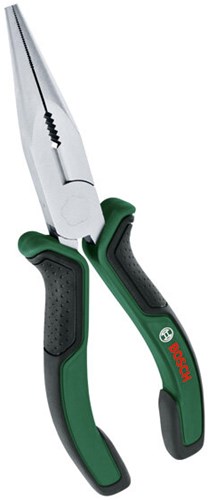 Pince à bec long Bosch verte | 180mm - 1600a032vc