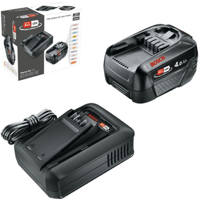 Kit de démarrage Bosch vert 18v 1 x 18v 4ah + al18v-44 - 1600a031t6