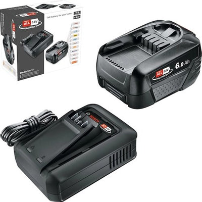 Kit de démarrage Bosch vert 18v 1x 18v 6.0ah + al18-44 | 18v (1x batterie 6,0ah + chargeur) - 1600a032a8