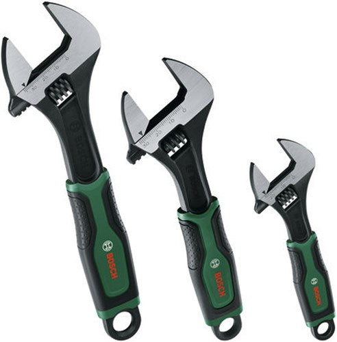 Jeu de clés réglables vertes Bosch | 3 pièces (6 8 10 ) - 1600a039hr