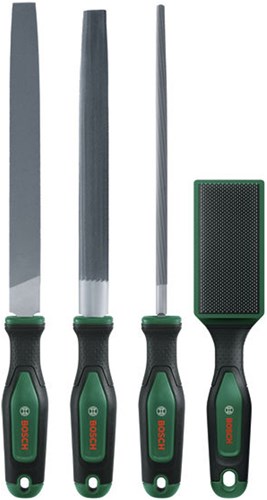 Jeu de limes vertes Bosch avec brosse | 4 pièces | 200 mm 8 - 1600a034g
