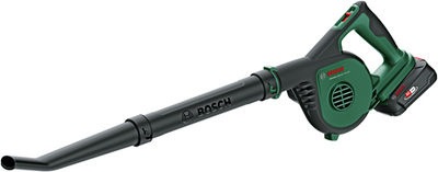Souffleur de feuilles universel Bosch 18v-130 - souffleur de feuilles - avec batterie Li-ion 18 V (2,5 Ah) - chargeur