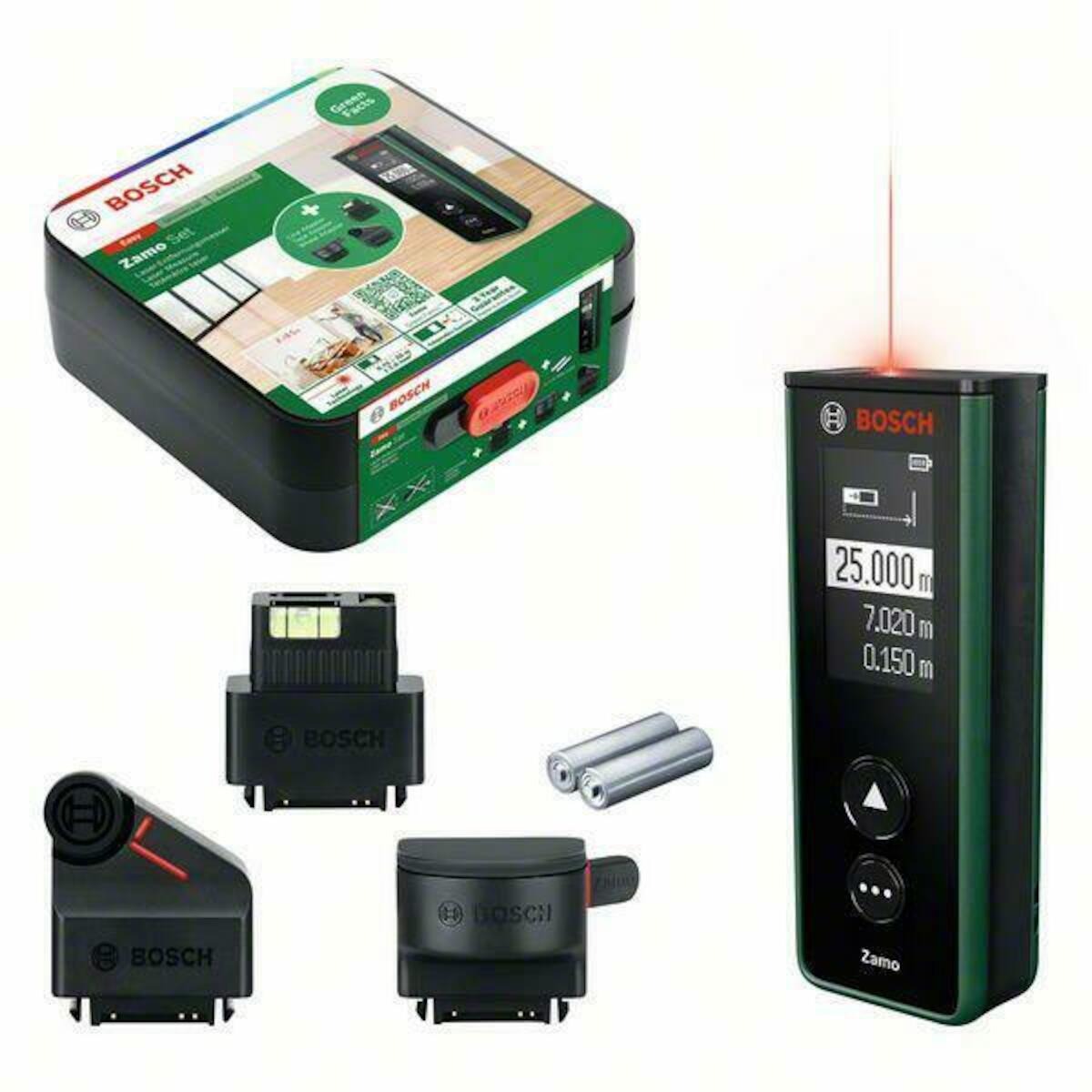 Télémètre laser vert Bosch zamo | ensemble - 0603672901