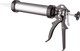 Pistolet manuel à canon fermé Bostik | 400 ml | argent avec noir - 30618879