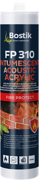 Bostik fp 310 acrylique acoustique intumescent | blanc | cartouche 310 ml - 30614486