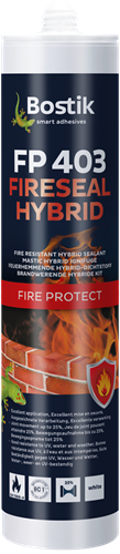 Bostik fp 403 hybride coupe-feu | blanc | cartouche 290 ml - 30612887