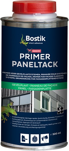 Adhésif pour panneau d'apprêt Bostik | 500 ml | regarder | transparent - 30022111
