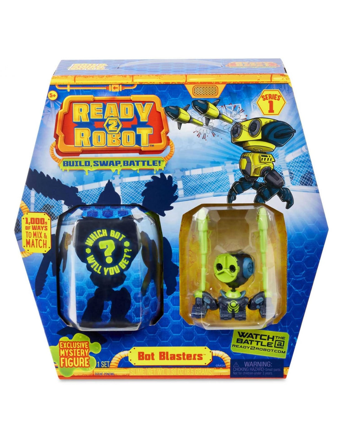 Ready 2 Robot Bot Blasters Green