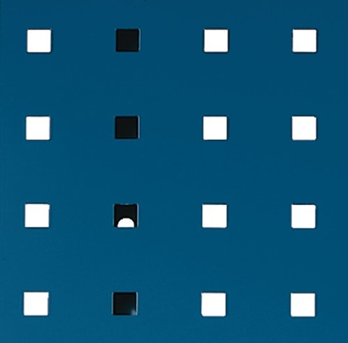 Tôle perforée Bott | l457xl991mm | bleu gentiane, ral 5010 | 1 pièce - 14025117.11 14025117.11