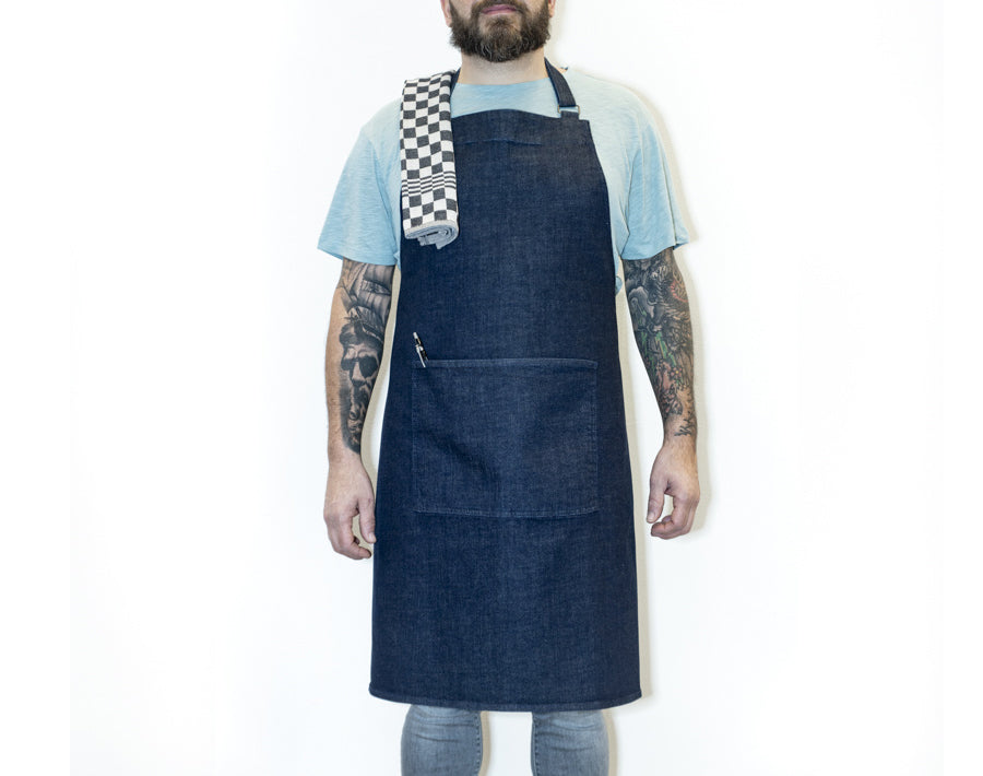 Bo weevil tablier - Denim - Coton biologique