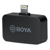 Microphone à pince à cravate Boya 2,4 GHz sans fil BY-M1LV-D pour iOS