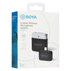 Microphone à pince à cravate Boya 2,4 GHz sans fil BY-M1LV-U pour USB-C
