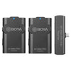 Boya 2,4 ghz duo lavalier microphone sans fil by-wm4 pro-k6 pour Android