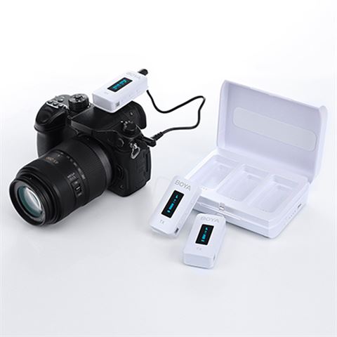 Ensemble de microphones sans fil Boya BY-XM6-K2W