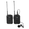 Boya uhf duo lavalier microphone sans fil byw6s