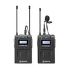 Boya uhf duo lavalier microphone sans fil by-wm8 pro-k1
