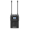 Boya uhf duo lavalier microphone sans fil by-wm8 pro-k2