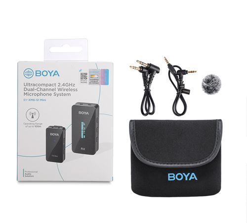 Micro sans fil ultra-compact Boya BY-XM6-S1 Mini