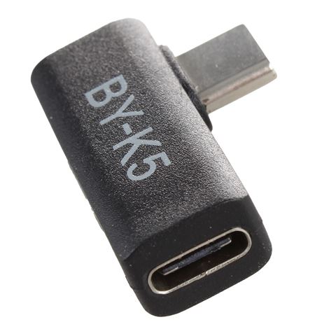 Boya Adaptateur universel BY-K5 USB-C Hoekadapter