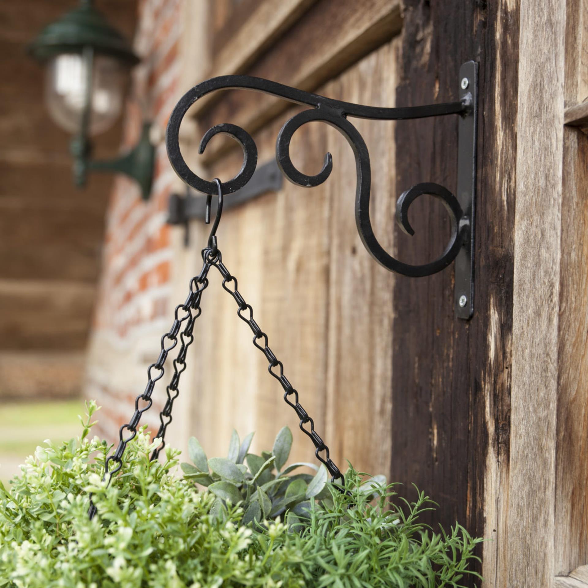 Crochet pour panier suspendu design Esschert