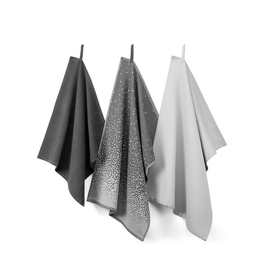 Brabantia ensemble de cuisine textile 3 pièces gris