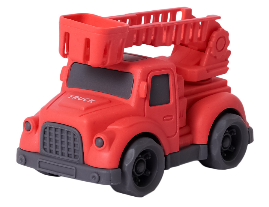 Camion de pompier en bioplastique Bio Toys avec échelle