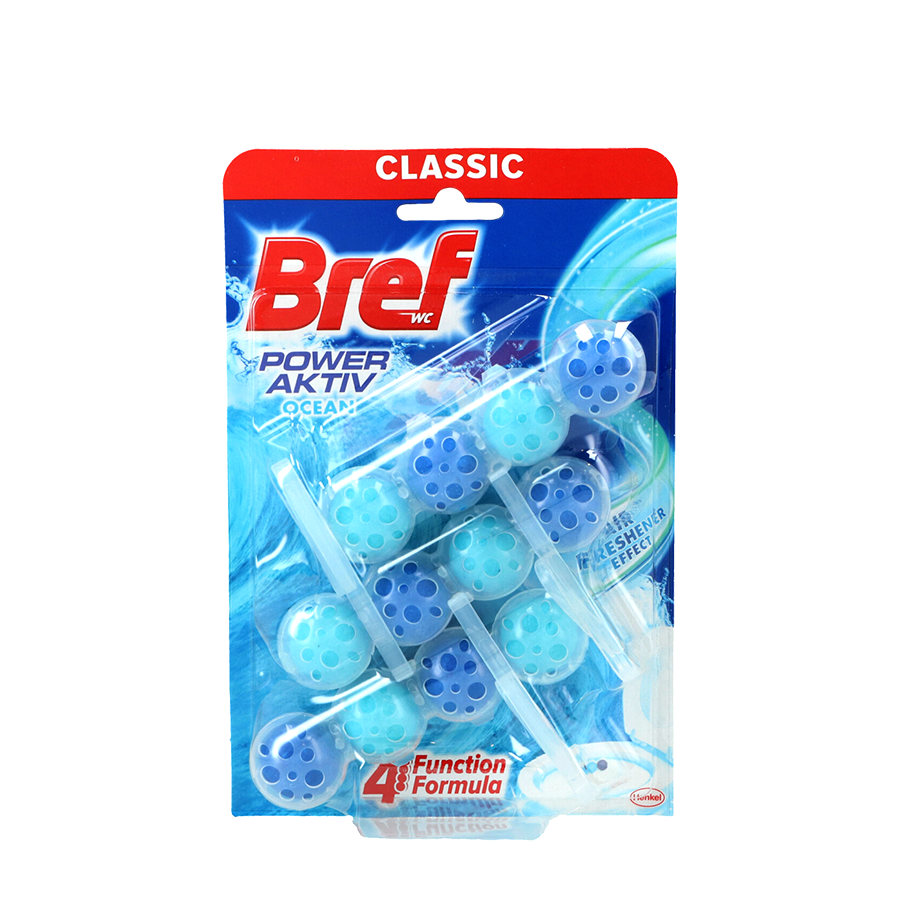 Bref toilettes power activ océan 3-pack