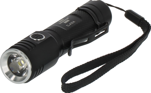 Brennerstuhl lampe de poche à piles LED luxpremium TL 410 A, IP44, 400lm - 1173750005