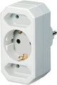 Prise adaptateur Brennerstuhl mise à la terre 2+1 - 1508050